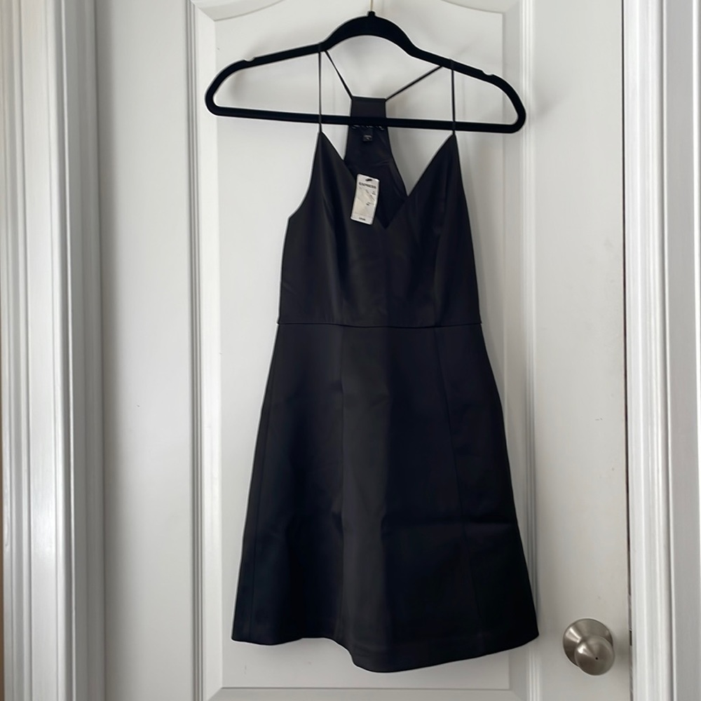 Black A-line Dress